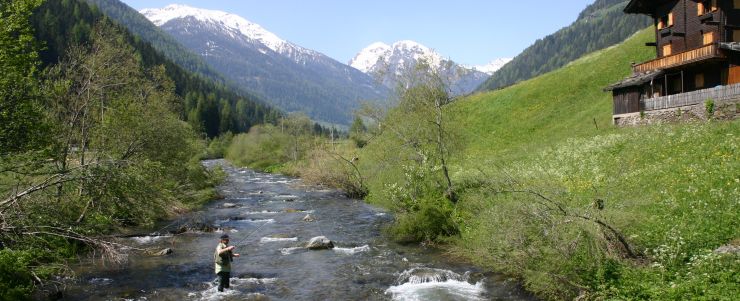 Pesca a mosca in Alto Adige